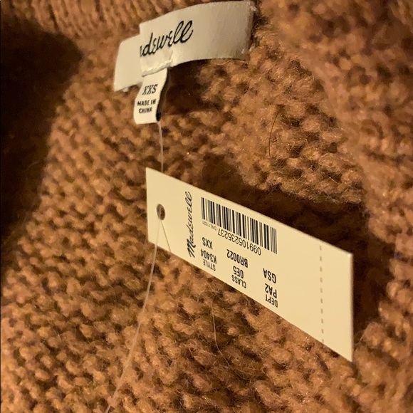 madewell balloon sleeve cardigan sweater XXS - Picture 7 of 8